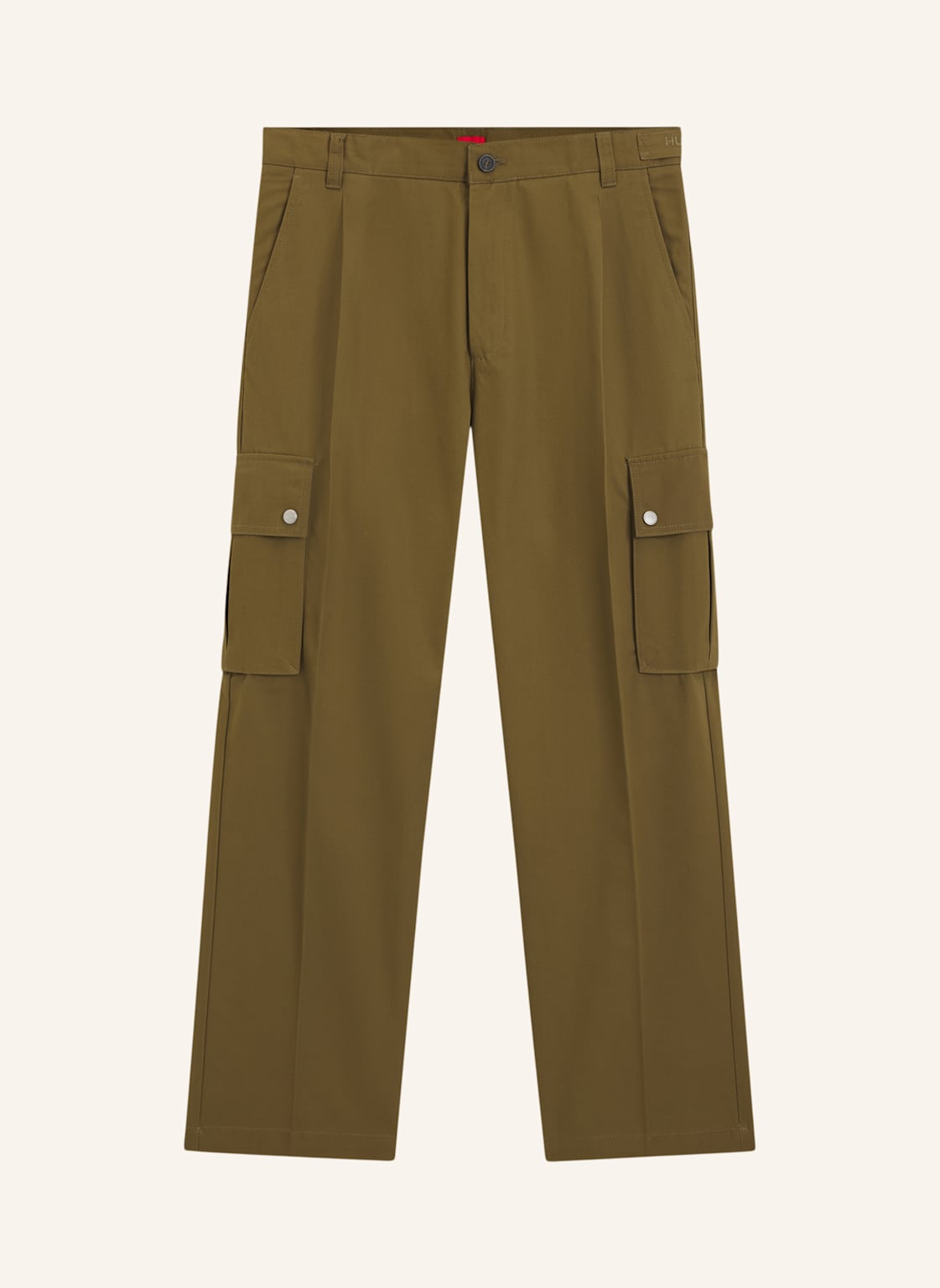 Hugo Cargohose Graysen Regular Fit gruen von HUGO