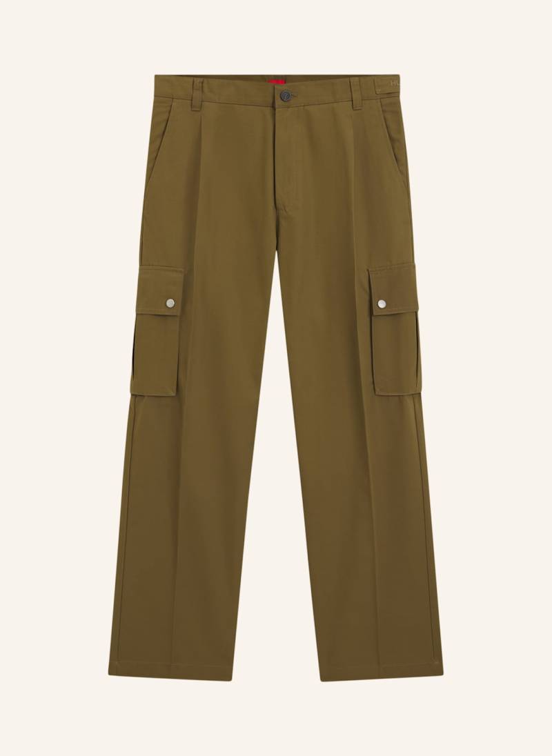 Hugo Cargohose Graysen Regular Fit gruen von HUGO