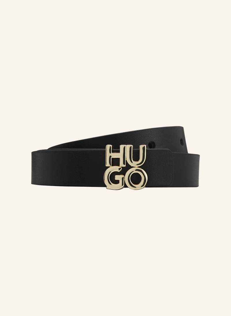 Hugo Casual Gürtel Hu-Go_Sta-Ag_Sz20 schwarz von HUGO