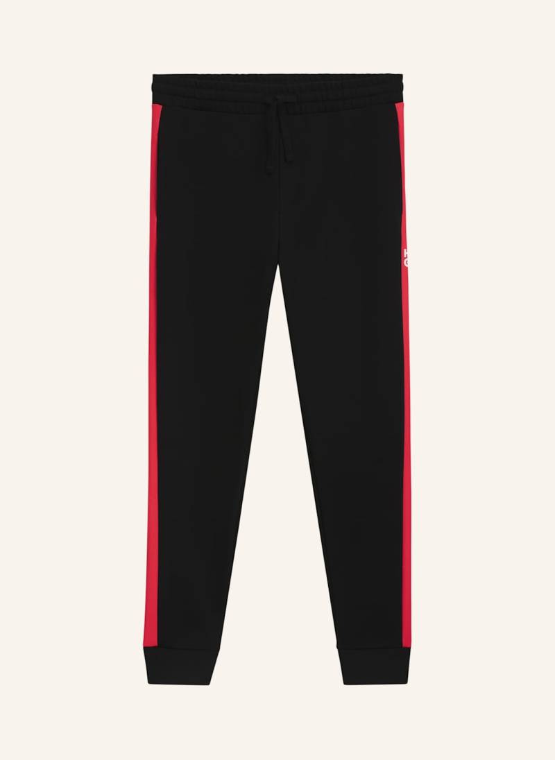 Hugo Casual Hose Dzenan_In Regular Fit schwarz von HUGO