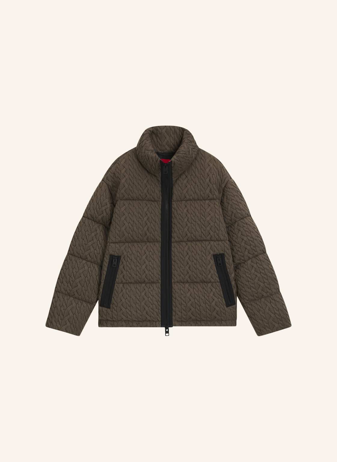 Hugo Casual Jacke benovo2541 Regular Fit grau von HUGO