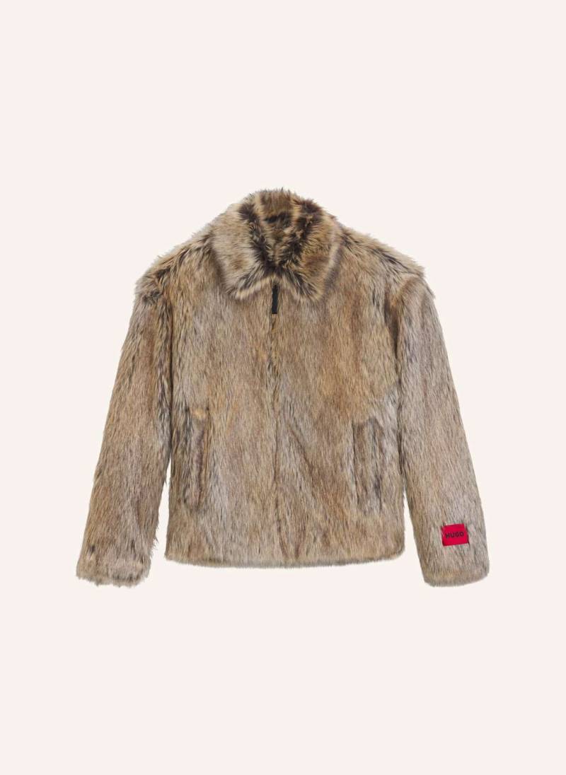 Hugo Casual Jacke bryan2541 Relaxed Fit braun von HUGO