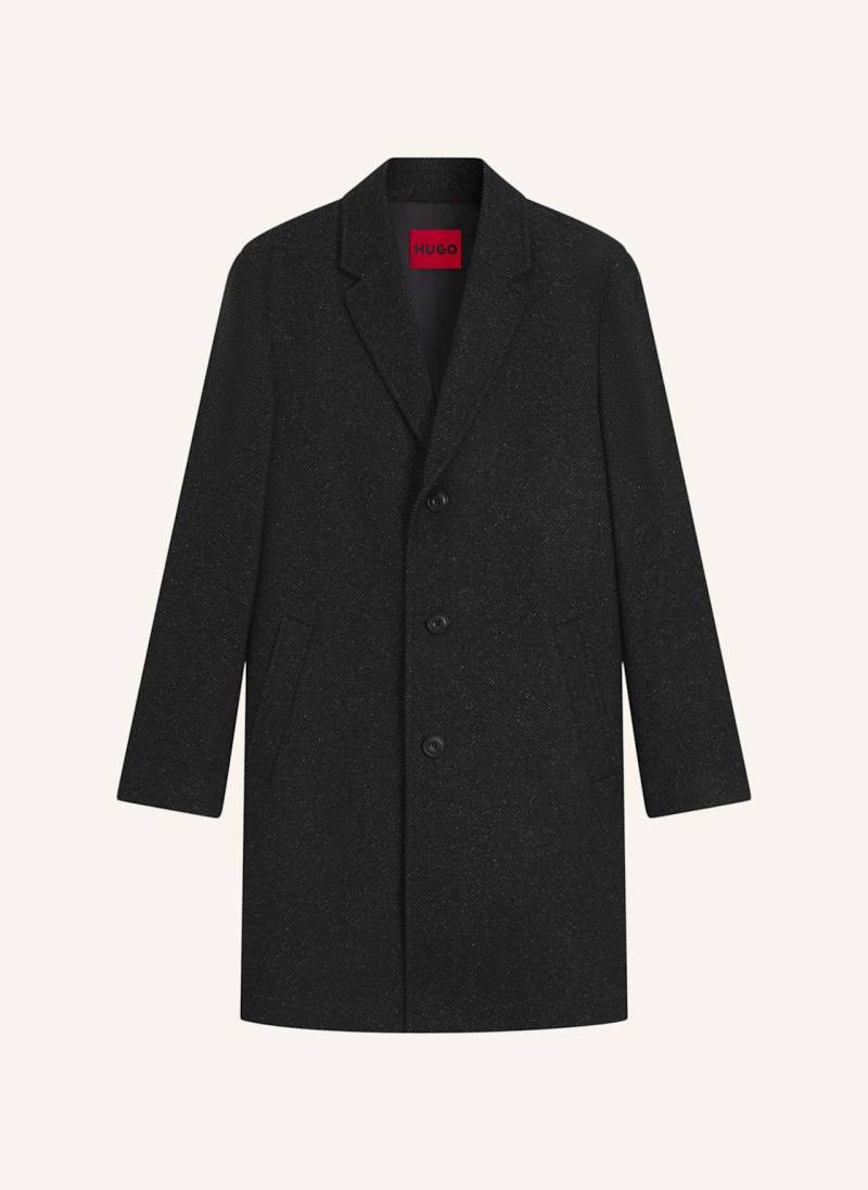 Hugo Casual Mantel malte2541 Regular Fit schwarz von HUGO