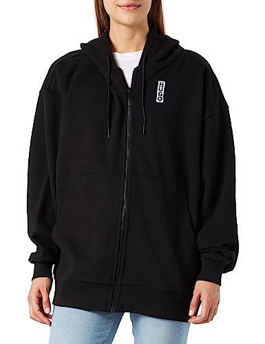 Hugo Damen Dakata Sweatshirt, Black1, XL EU von HUGO