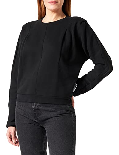 Hugo Damen Dalevis Sweatshirt, Black1, XS EU von HUGO