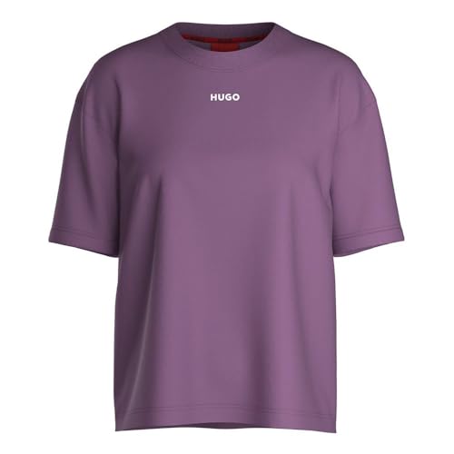 Hugo Damen Shuffle_t-Shirt T-Shirt, Medium Purple512, S EU von HUGO