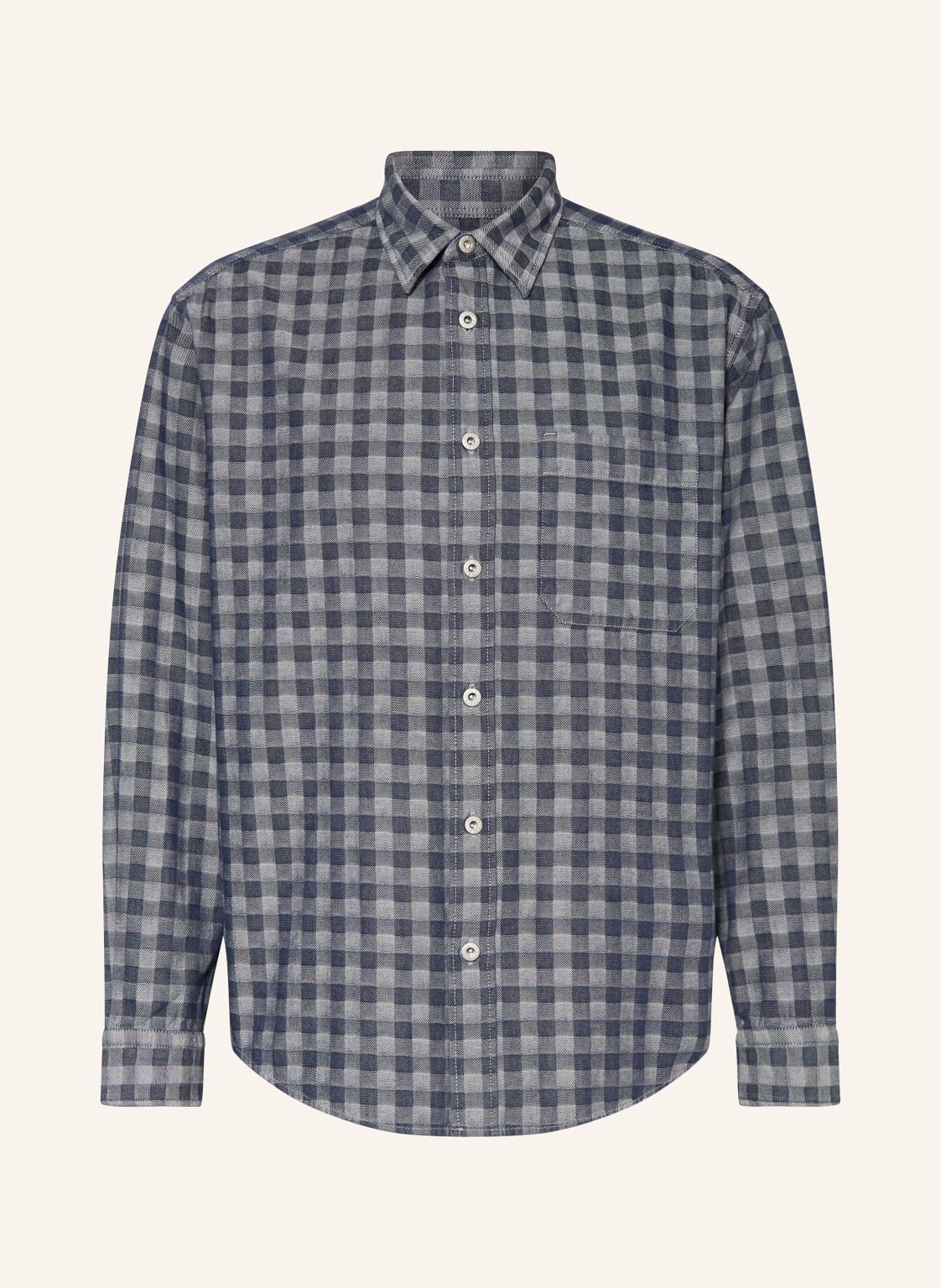 Hugo Hemd Ebalto Comfort Fit blau von HUGO