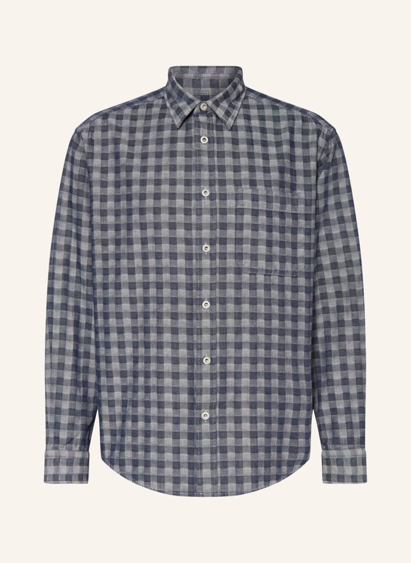 Hugo Hemd Ebalto Comfort Fit blau von HUGO