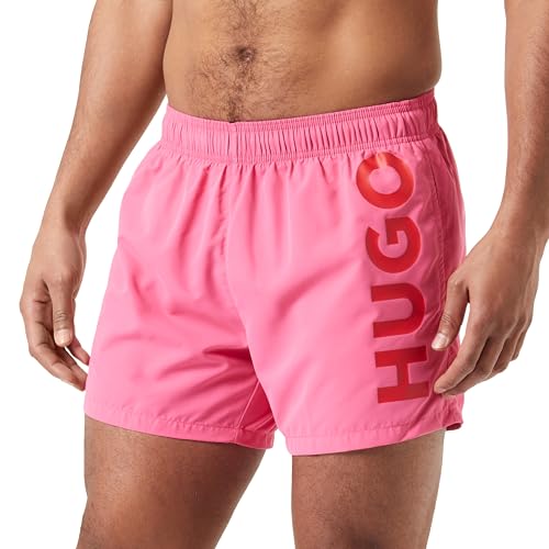 Hugo ABAS Shorts Herren,Medium Pink660,L von HUGO