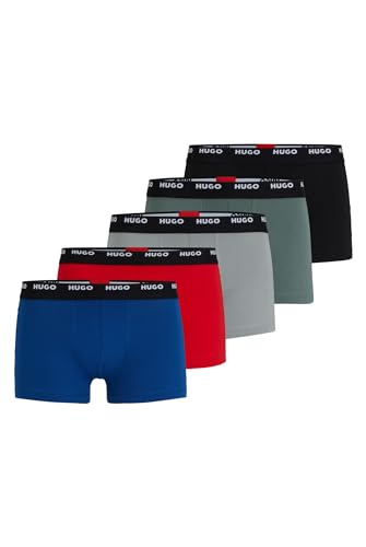 Hugo Herren Five Pack Trunk, Medium Grey35, M EU von HUGO