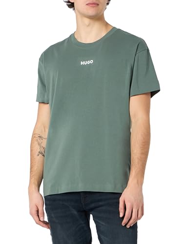 Hugo Herren Linked T-Shirt Pajama Bottom, Dark Green307, L EU von HUGO