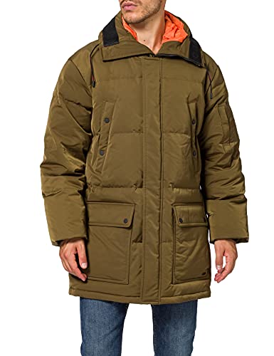 Hugo Herren Melmus1941 Mantel, Grün (Dark Green 303), Small (Herstellergröße: 48) von HUGO