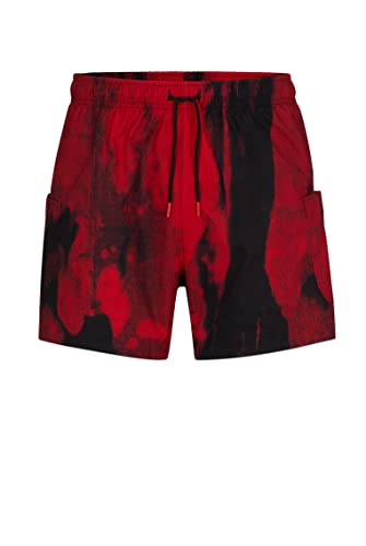 Hugo Herren Myst Swim Short, Open Red640, M EU von HUGO