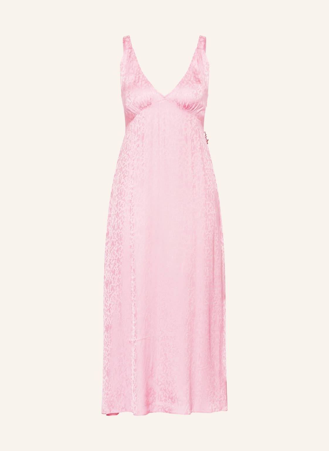 Hugo Jacquard-Kleid Kelari pink von HUGO