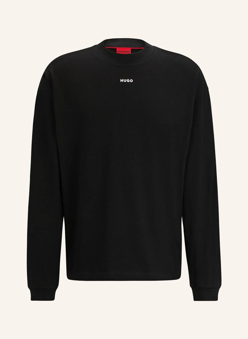 Hugo Longsleeve Daposo schwarz von HUGO