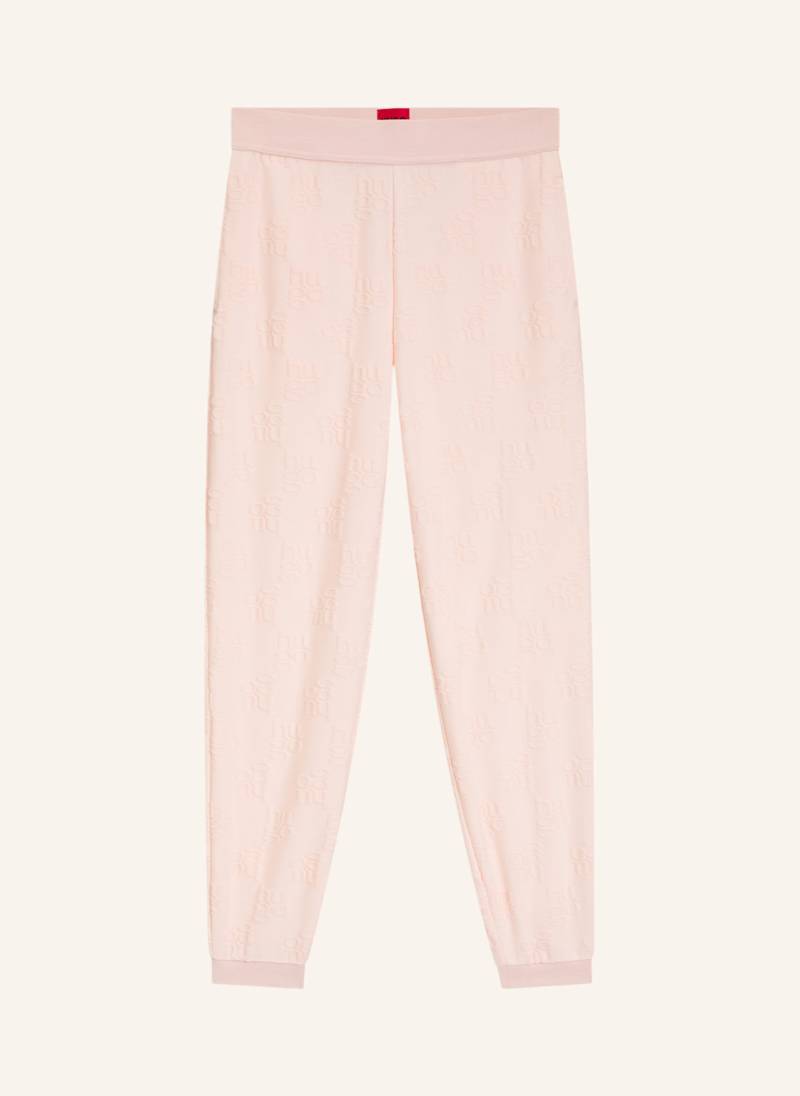 Hugo Loungewear Unterteil Terrymonogram_Pants pink von HUGO