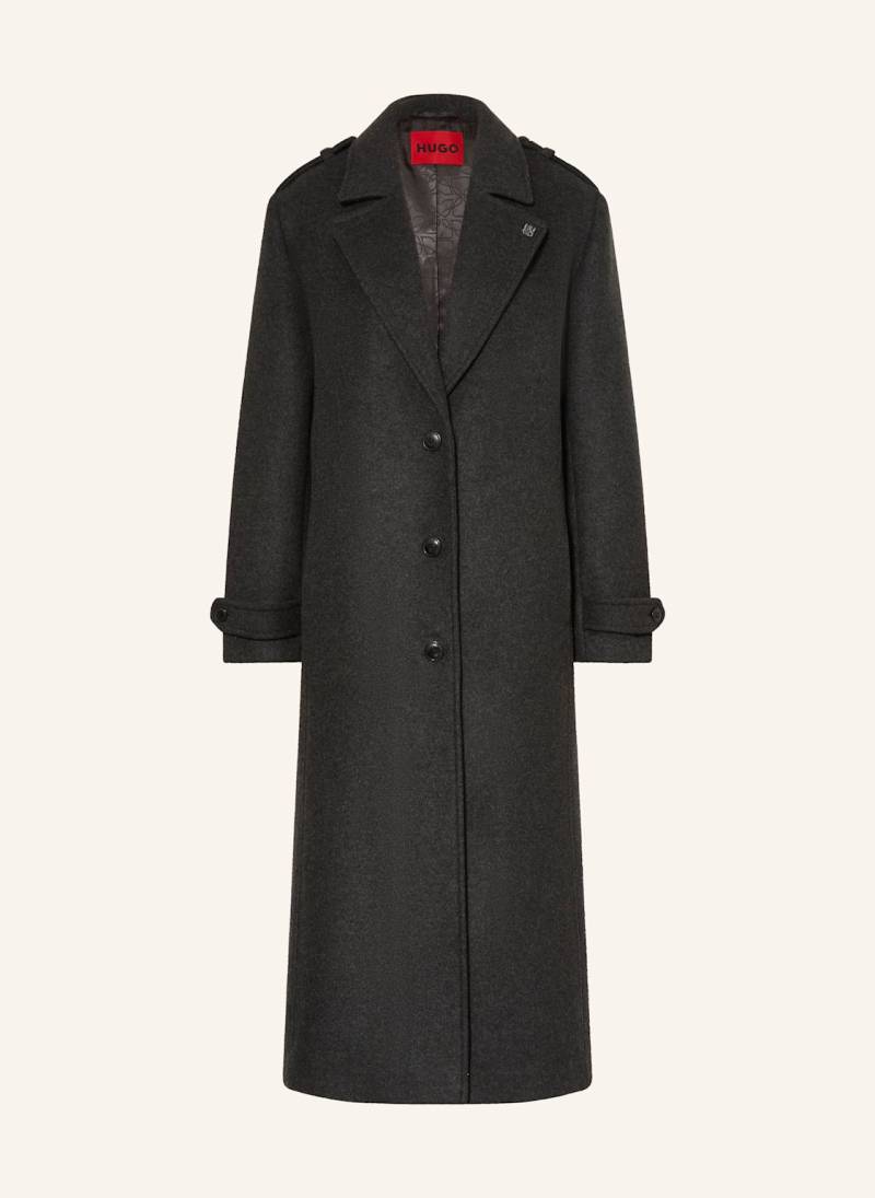 Hugo Mantel Milehe grau von HUGO