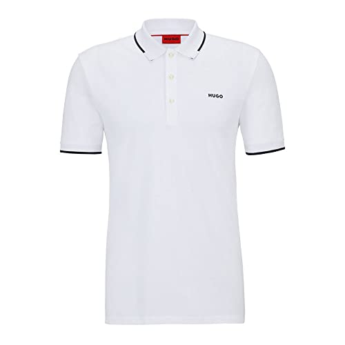 Hugo Men's Dinoso222 Polo, Open White120, M Hugo Men's Dinoso222 Polo, Open White120, M von HUGO