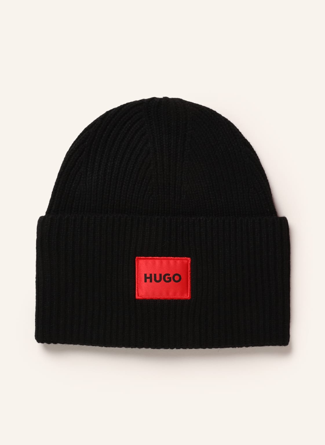 Hugo Mütze Saffa schwarz Hugo Mütze Saffa schwarz von HUGO