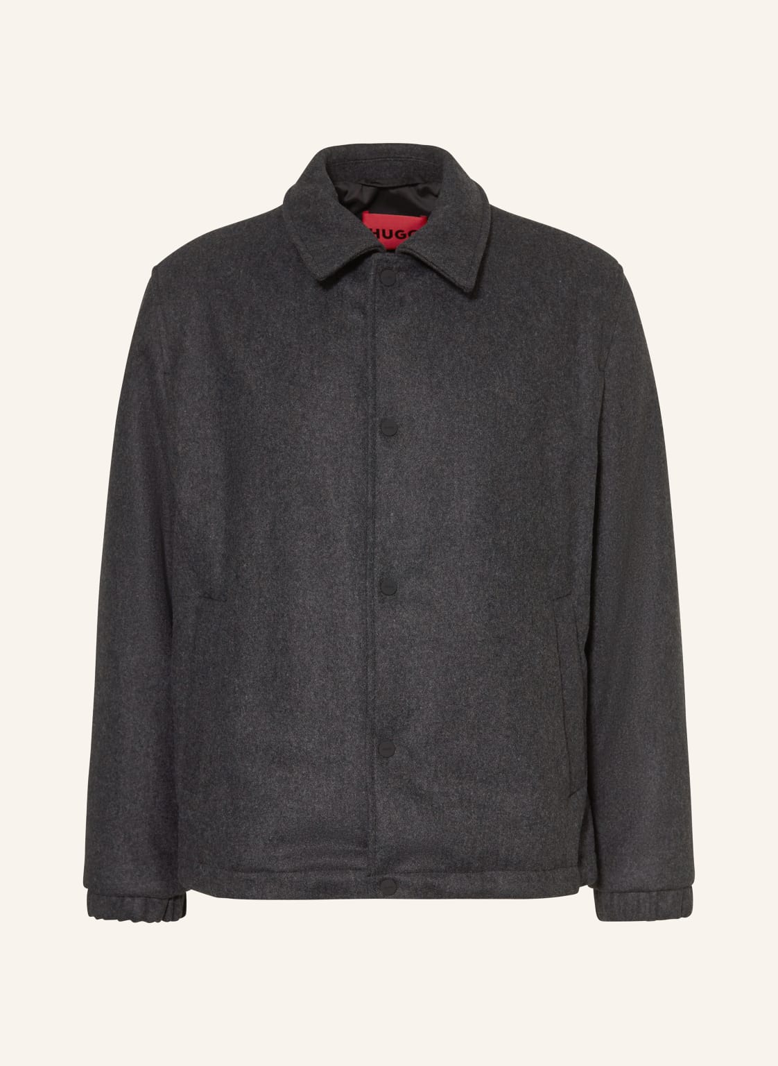 Hugo Overjacket Baks grau von HUGO