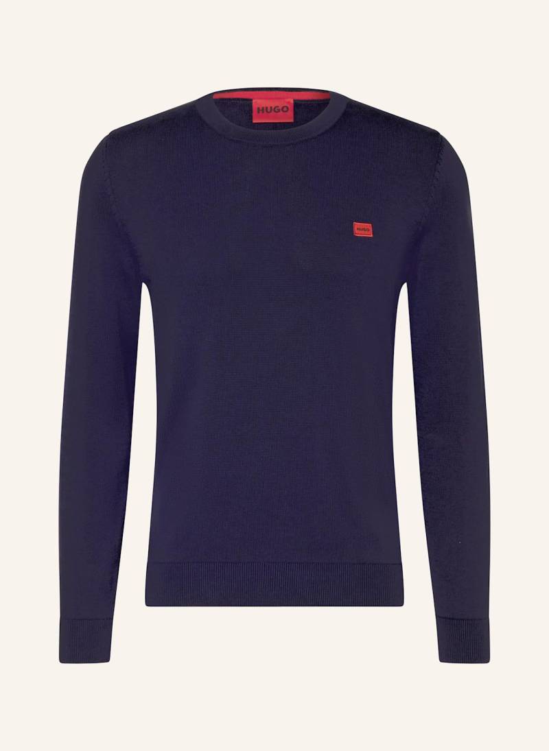Hugo Pullover San Cassius blau von HUGO