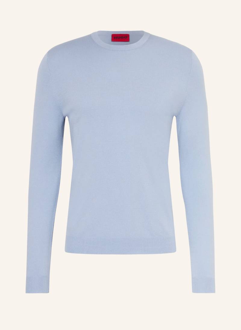 Hugo Pullover San Cody blau von HUGO