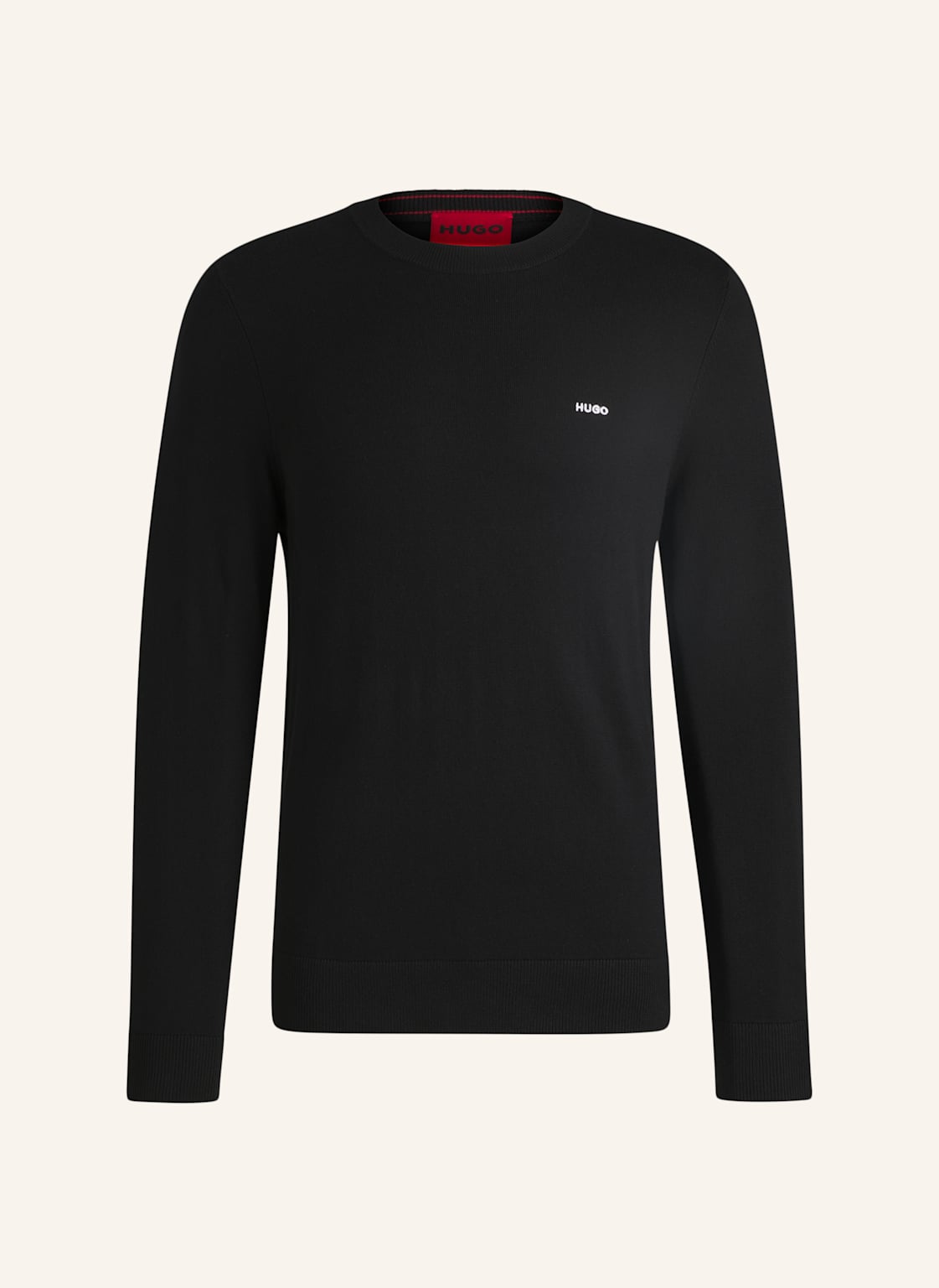 Hugo Pullover San Cudo-1 Regular Fit schwarz Hugo Pullover San Cudo-1 Regular Fit schwarz von HUGO
