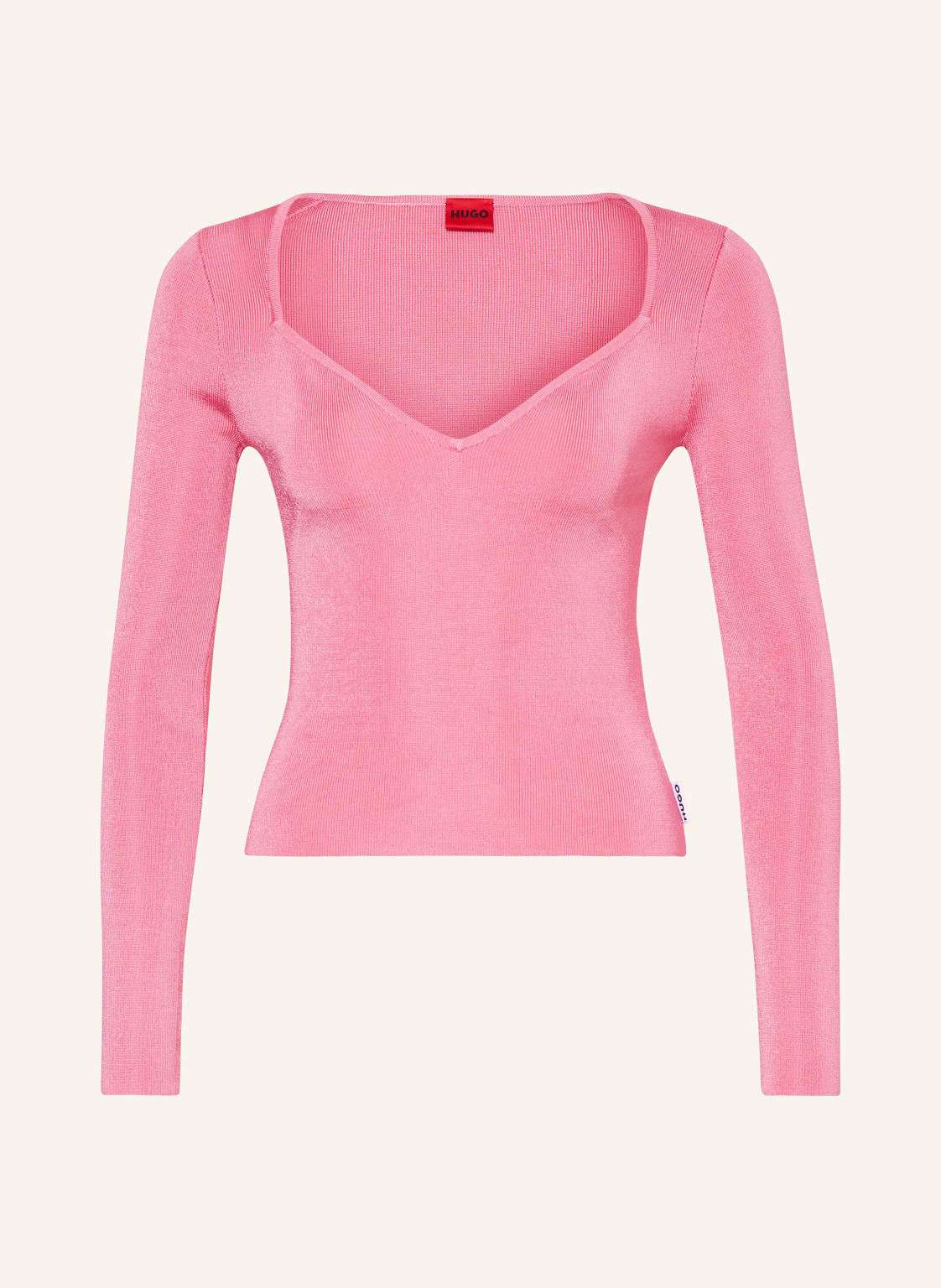 Hugo Pullover Satch pink von HUGO