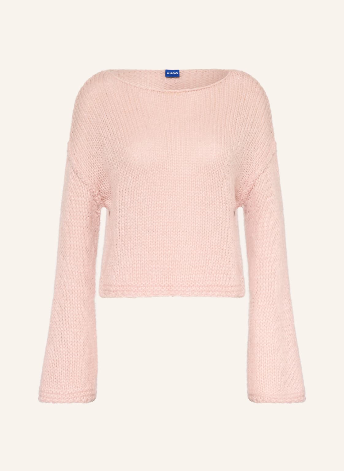 Hugo Pullover Scarly Mit Alpaka rosa von HUGO