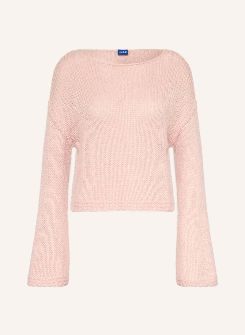 Hugo Pullover Scarly Mit Alpaka rosa von HUGO