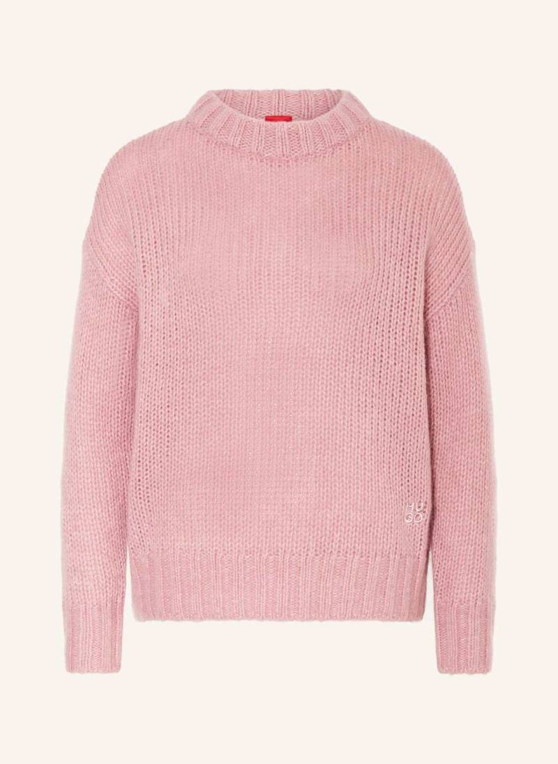 Hugo Pullover Sloossy rosa von HUGO