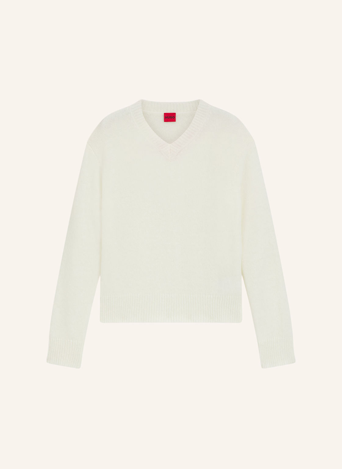 Hugo Pullover Solanu beige von HUGO