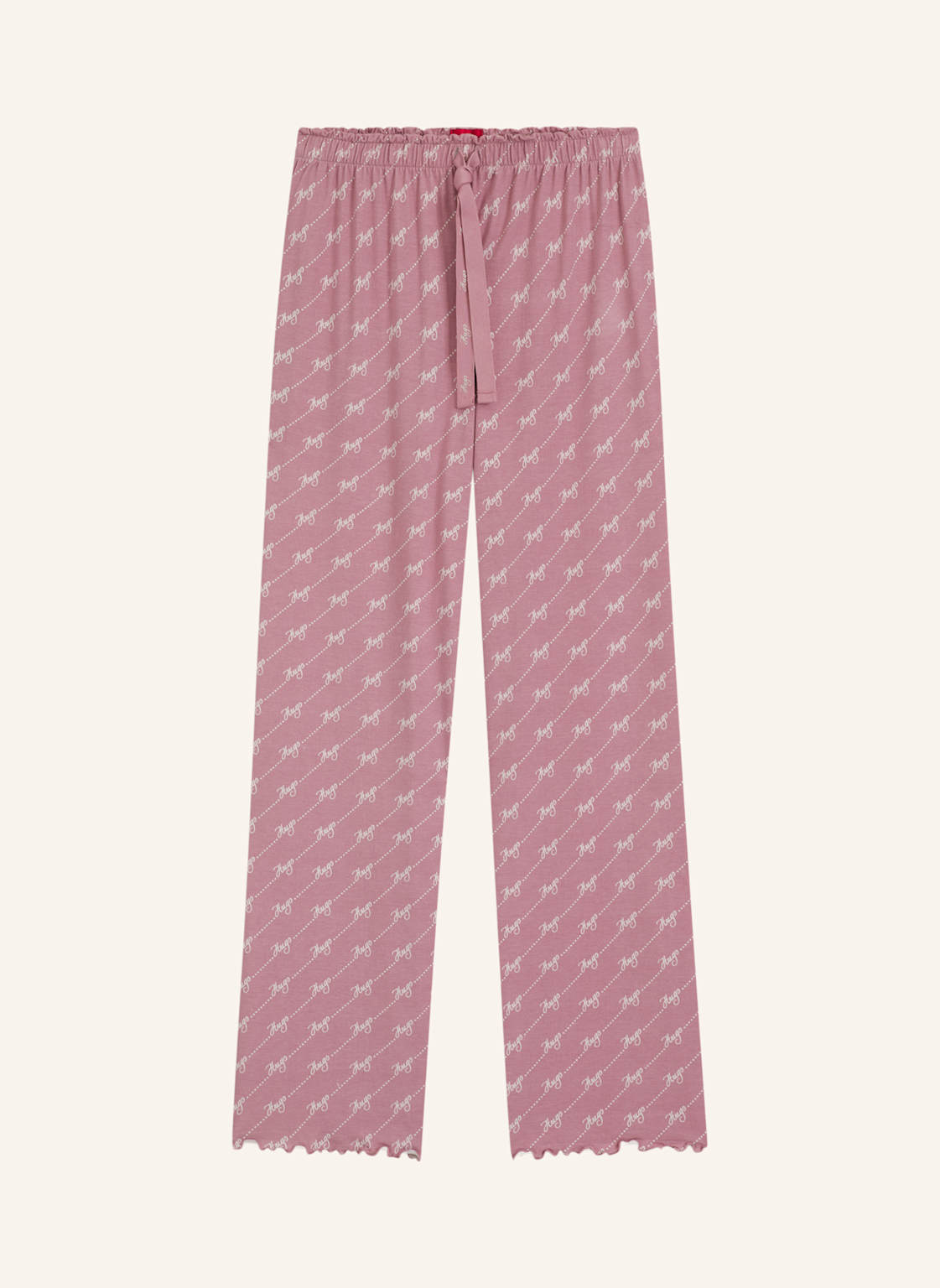 Hugo Pyjamas Unterteil Casual Pants pink von HUGO