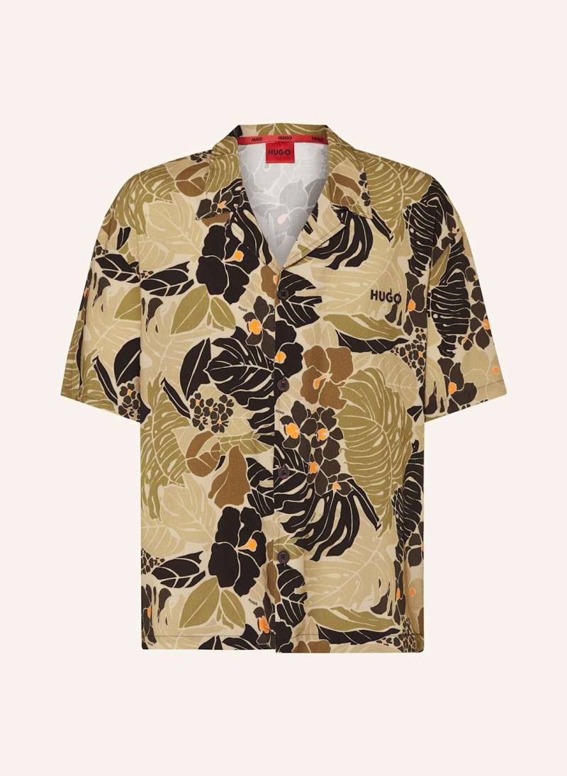 Hugo Resorthemd Relaxed Fit gruen von HUGO