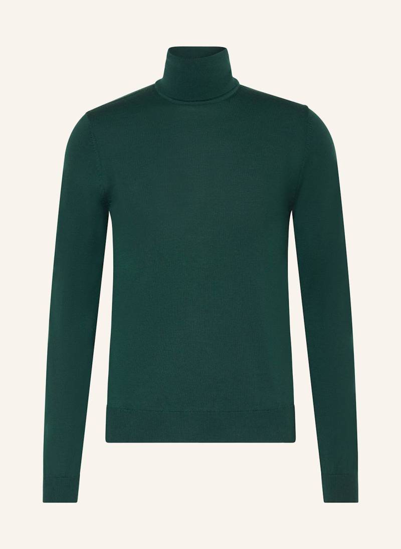 Hugo Rollkragenpullover San Thomas gruen von HUGO