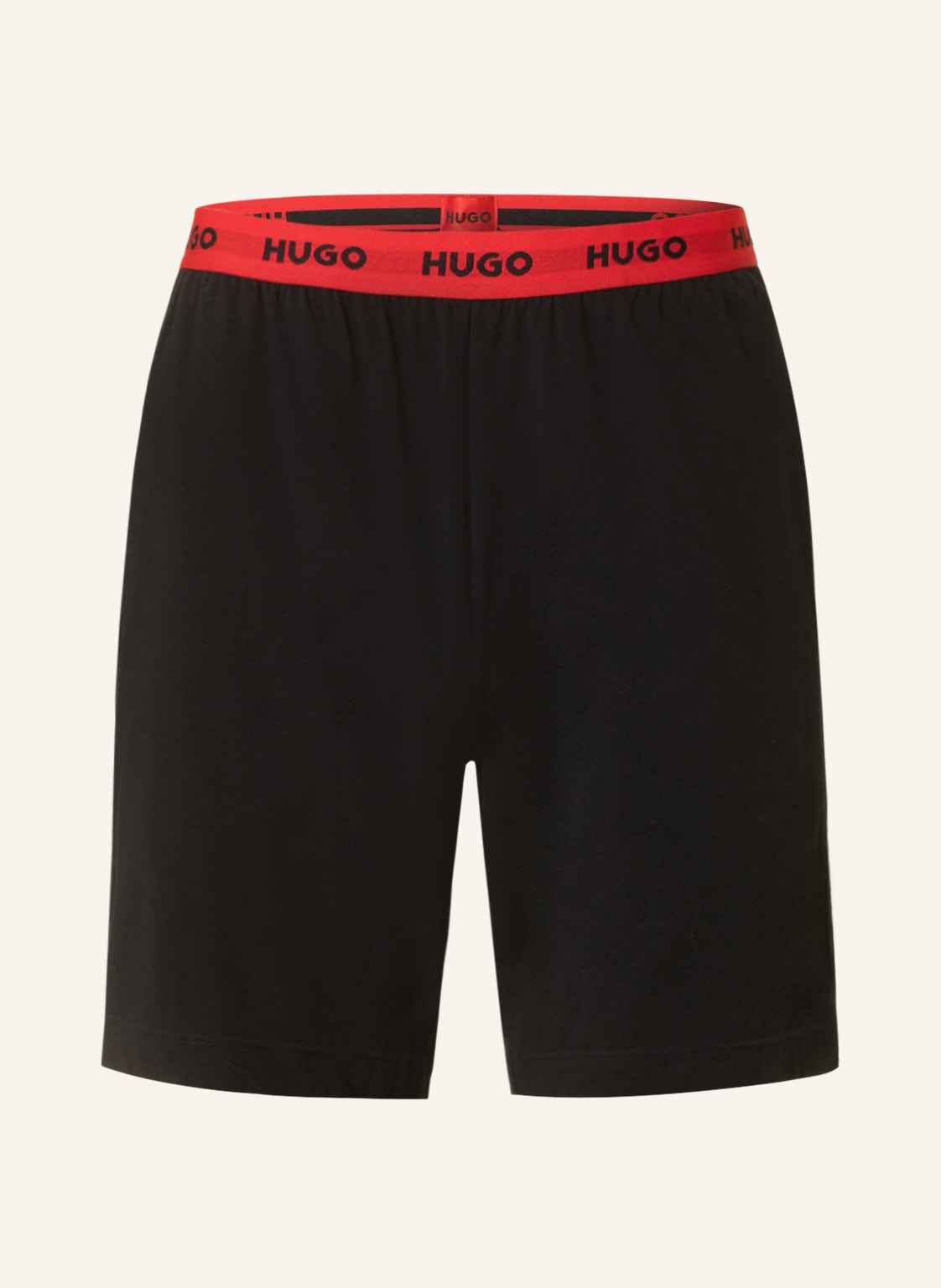 Hugo Schlafshorts Linked schwarz von HUGO