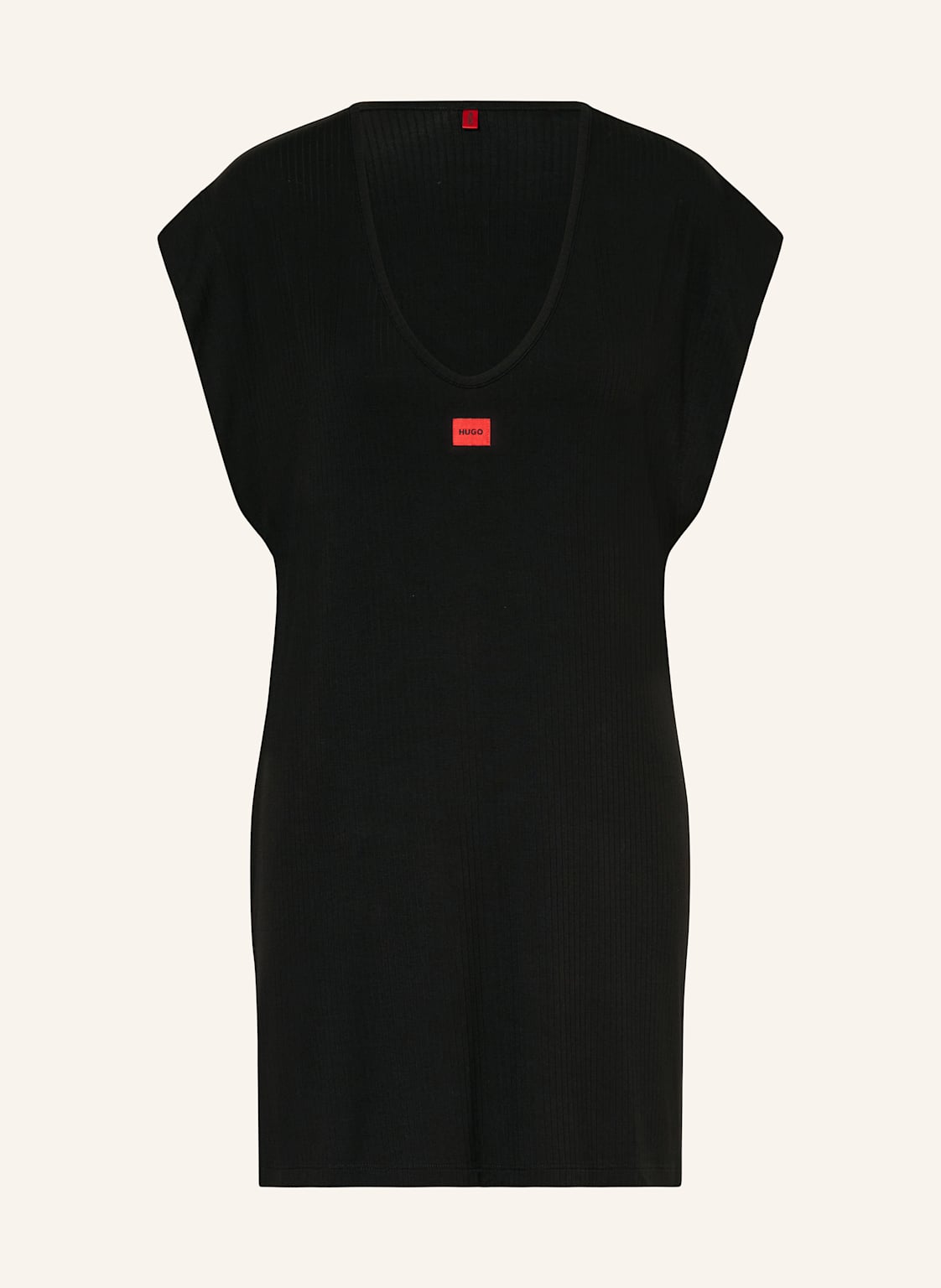 Hugo Strandkleid Signature schwarz von HUGO