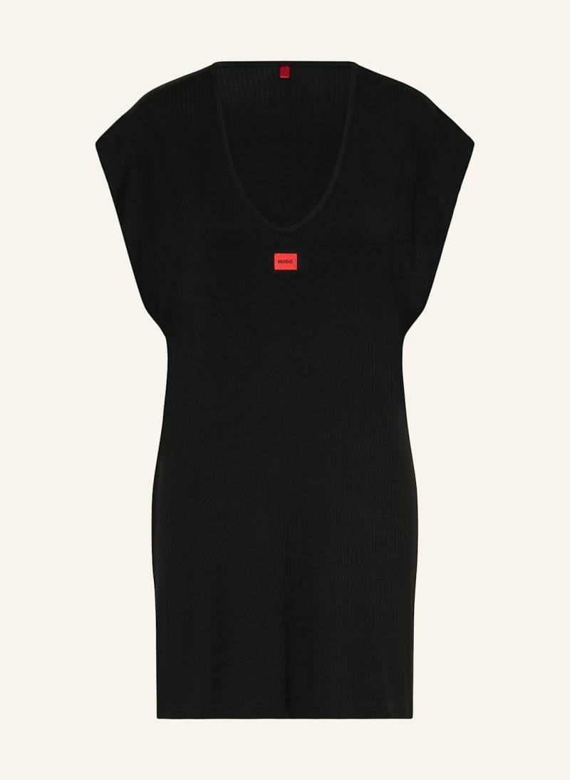 Hugo Strandkleid Signature schwarz Hugo Strandkleid Signature schwarz von HUGO