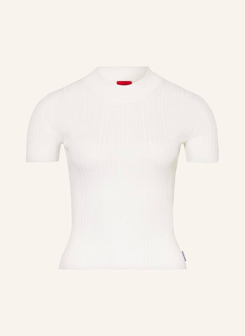 Hugo Strickshirt Sarpharim weiss von HUGO