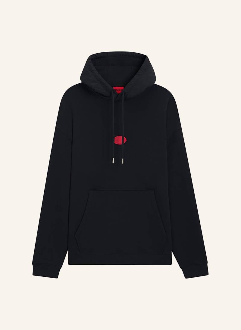 Hugo Sweatshirt Dilvano Oversize Fit schwarz von HUGO
