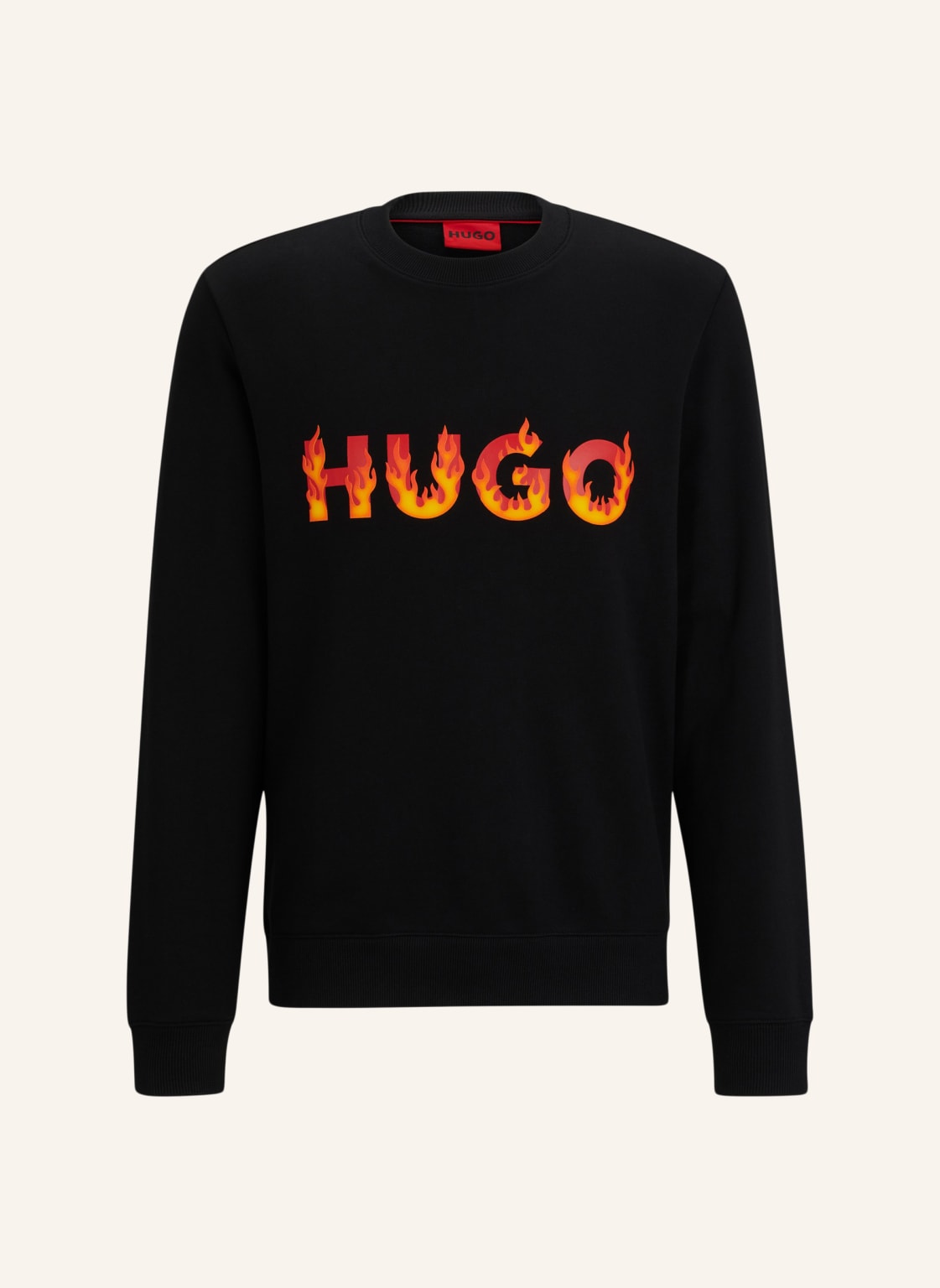 Hugo Sweatshirt Ditmo Regular Fit schwarz von HUGO