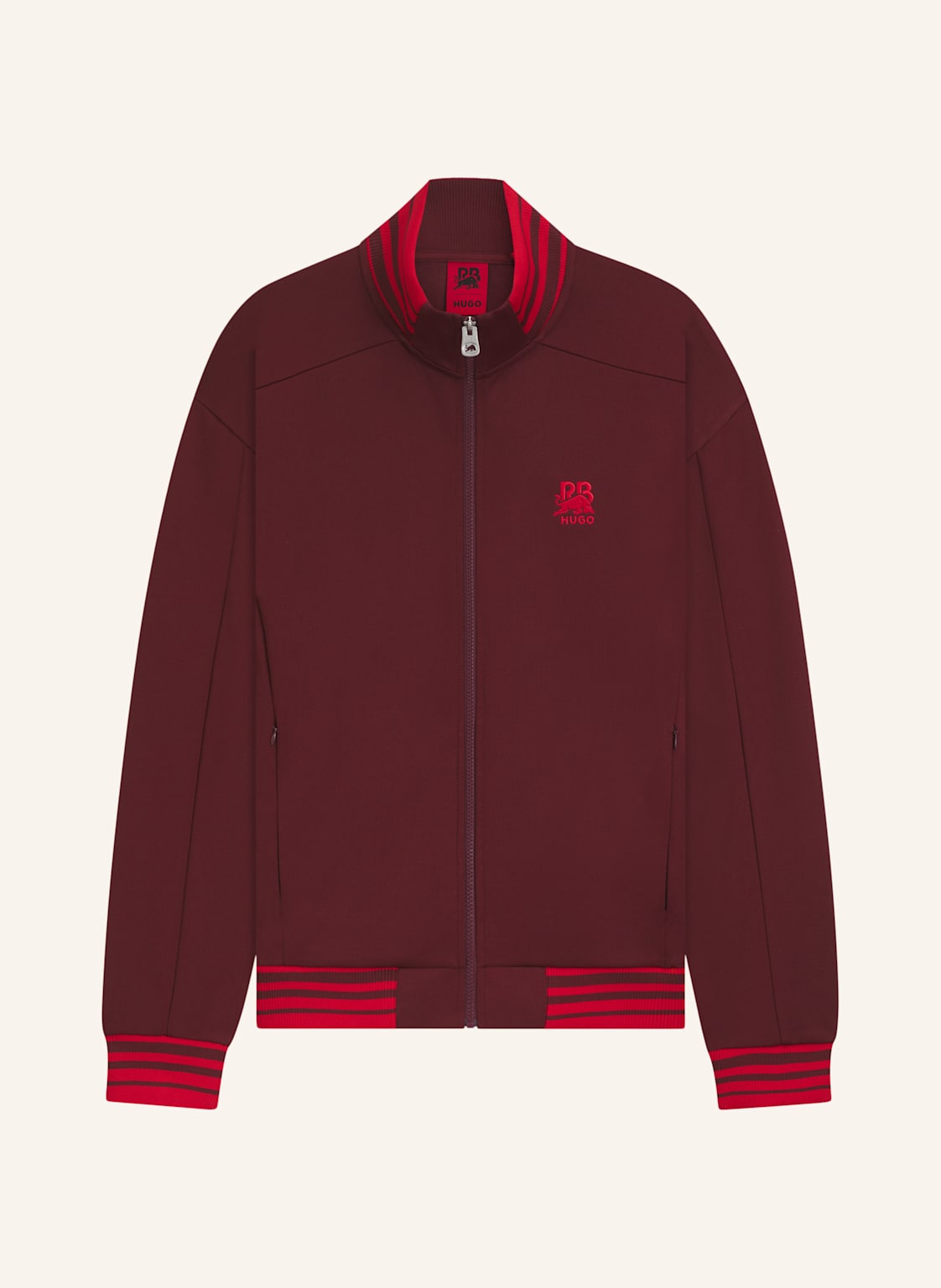 Hugo Sweatshirt Donoco_Rb Relaxed Fit rot von HUGO