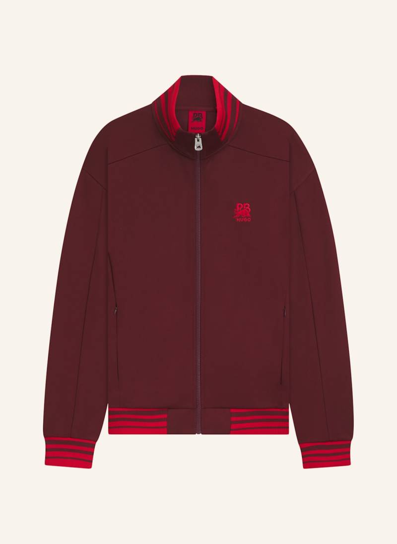 Hugo Sweatshirt Donoco_Rb Relaxed Fit rot von HUGO