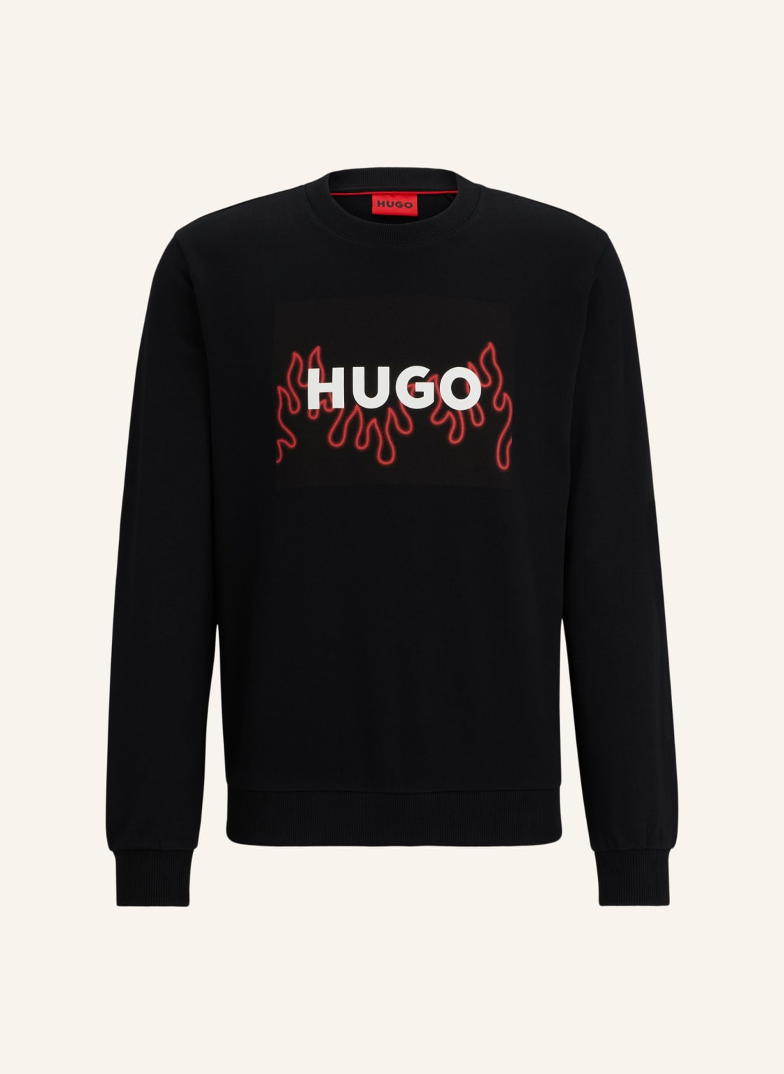 Hugo Sweatshirt Duragol_U241 Regular Fit schwarz von HUGO