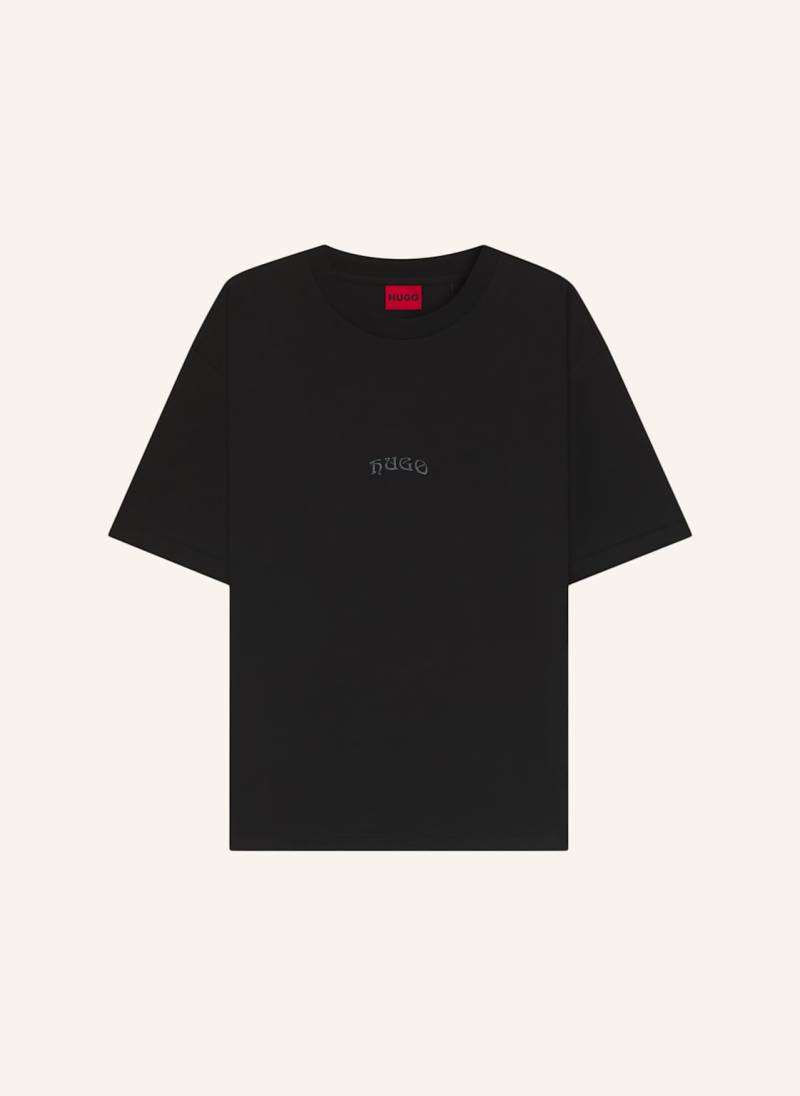 Hugo T-Shirt Dadsu Oversize Fit schwarz Hugo T-Shirt Dadsu Oversize Fit schwarz von HUGO