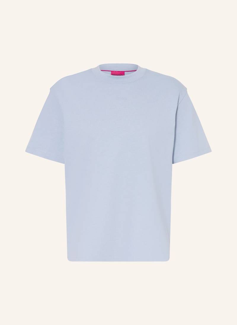 Hugo T-Shirt Dapolino blau von HUGO
