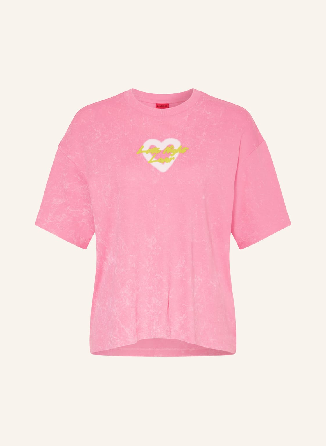 Hugo T-Shirt Dazalena pink von HUGO