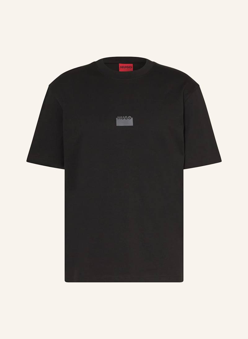 Hugo T-Shirt Delastee schwarz von HUGO