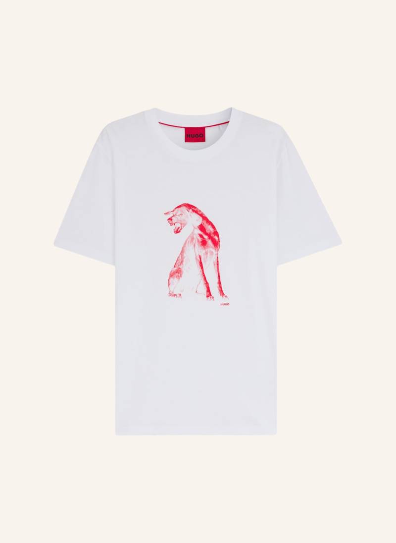 Hugo T-Shirt Didug Regular Fit weiss Hugo T-Shirt Didug Regular Fit weiss von HUGO