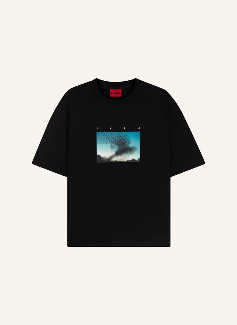 Hugo T-Shirt Dorizon Oversize Fit schwarz Hugo T-Shirt Dorizon Oversize Fit schwarz von HUGO